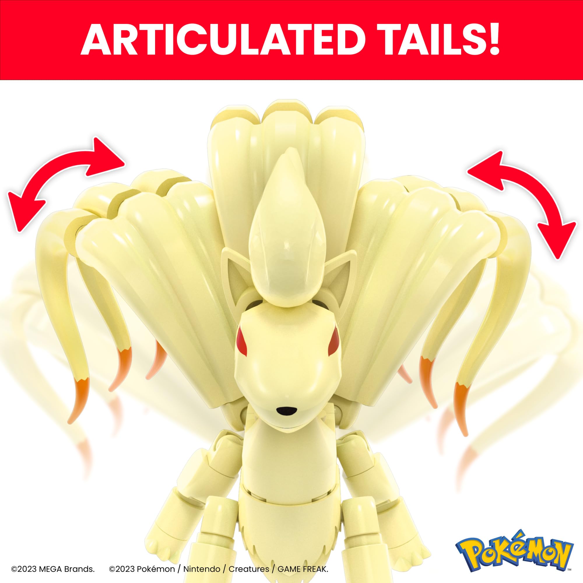 Foto 3 | Set De Construcción Mega Pokémon Vulpix Evolution Con 2 Figuras, 145 Piezas - Venta Internacional.