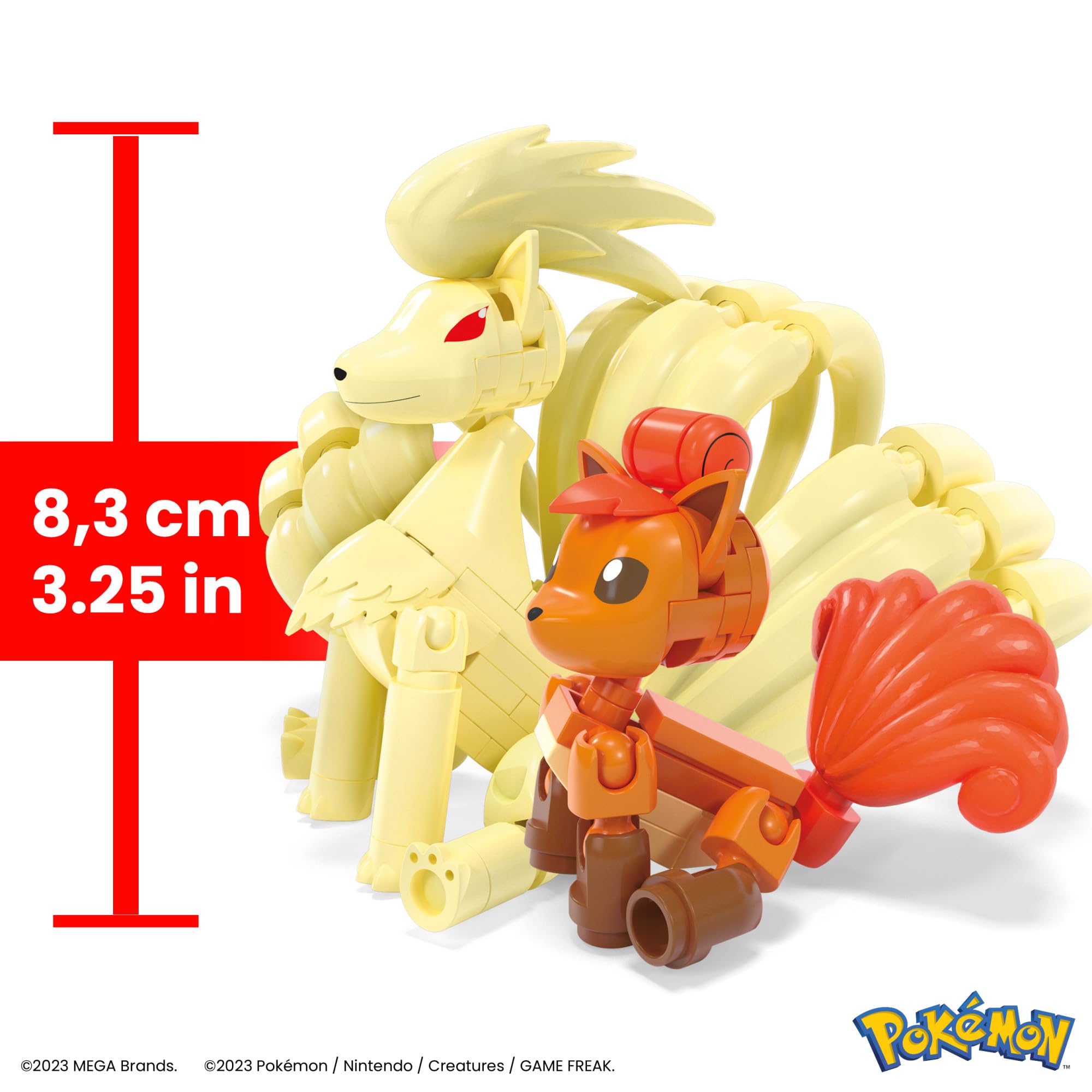 Foto 7 pulgar | Set De Construcción Mega Pokémon Vulpix Evolution Con 2 Figuras, 145 Piezas - Venta Internacional.