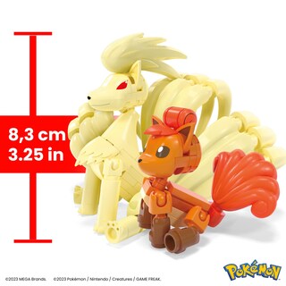 Foto 6 | Set De Construcción Mega Pokémon Vulpix Evolution Con 2 Figuras, 145 Piezas - Venta Internacional.