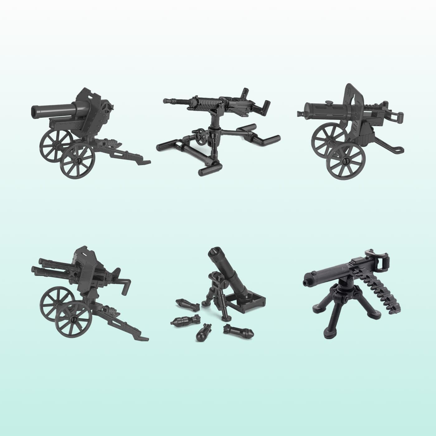 Foto 6 pulgar | Figuras Cereecoo Mini de La Segunda Guerra Mundial con Armas 72 Unidades para Hombre - Venta Internacional