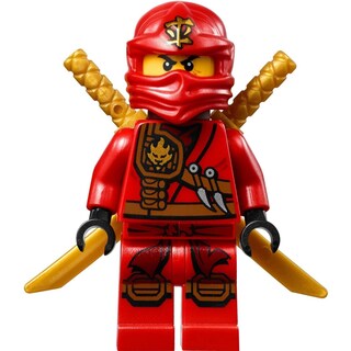 Foto 3 | Minifigura Lego Ninjago Kai Red Ninja Con Soporte Para Espada De 4,5 Cm - Venta Internacional.
