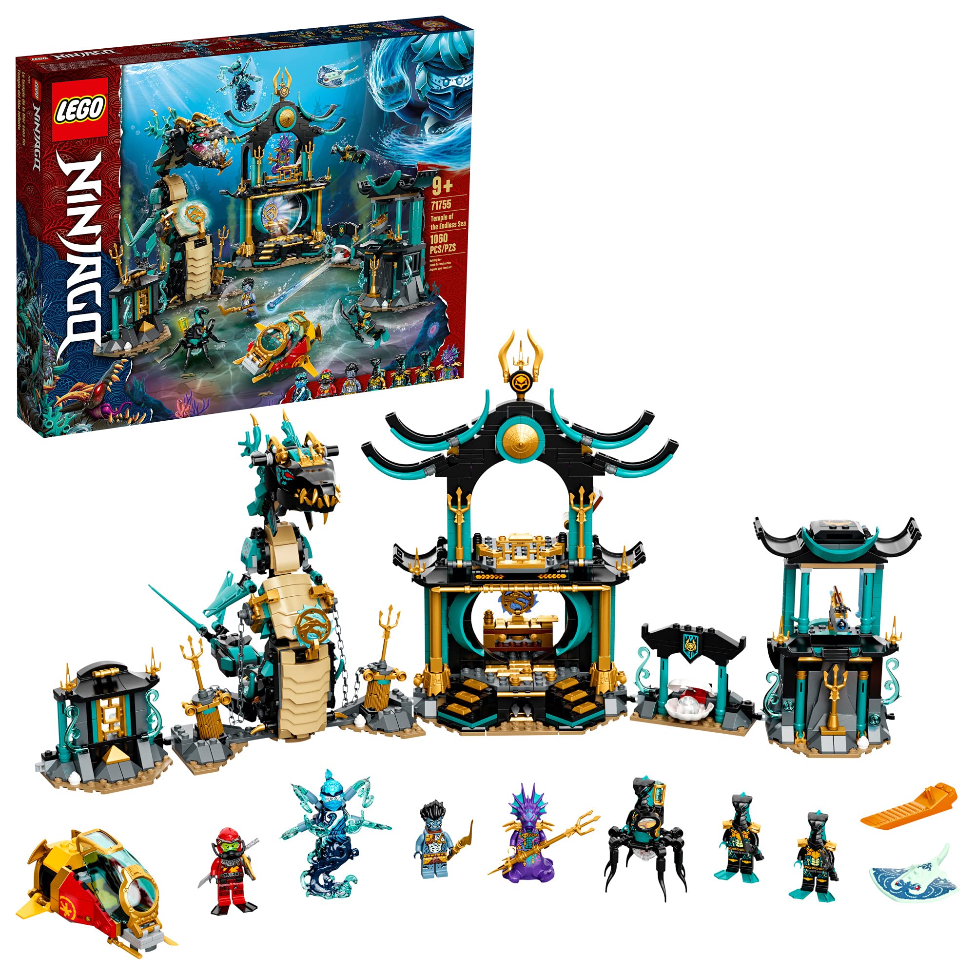 Kit De Construcción Lego Ninjago Templo Del Mar Infinito 71755 - Venta Internacional. $5,923