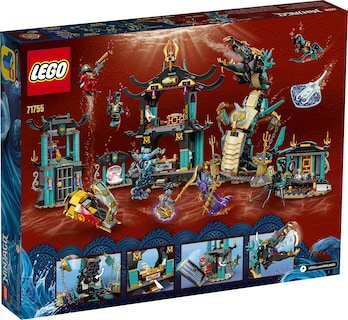 Foto 4 | Kit De Construcción Lego Ninjago Templo Del Mar Infinito 71755 - Venta Internacional.