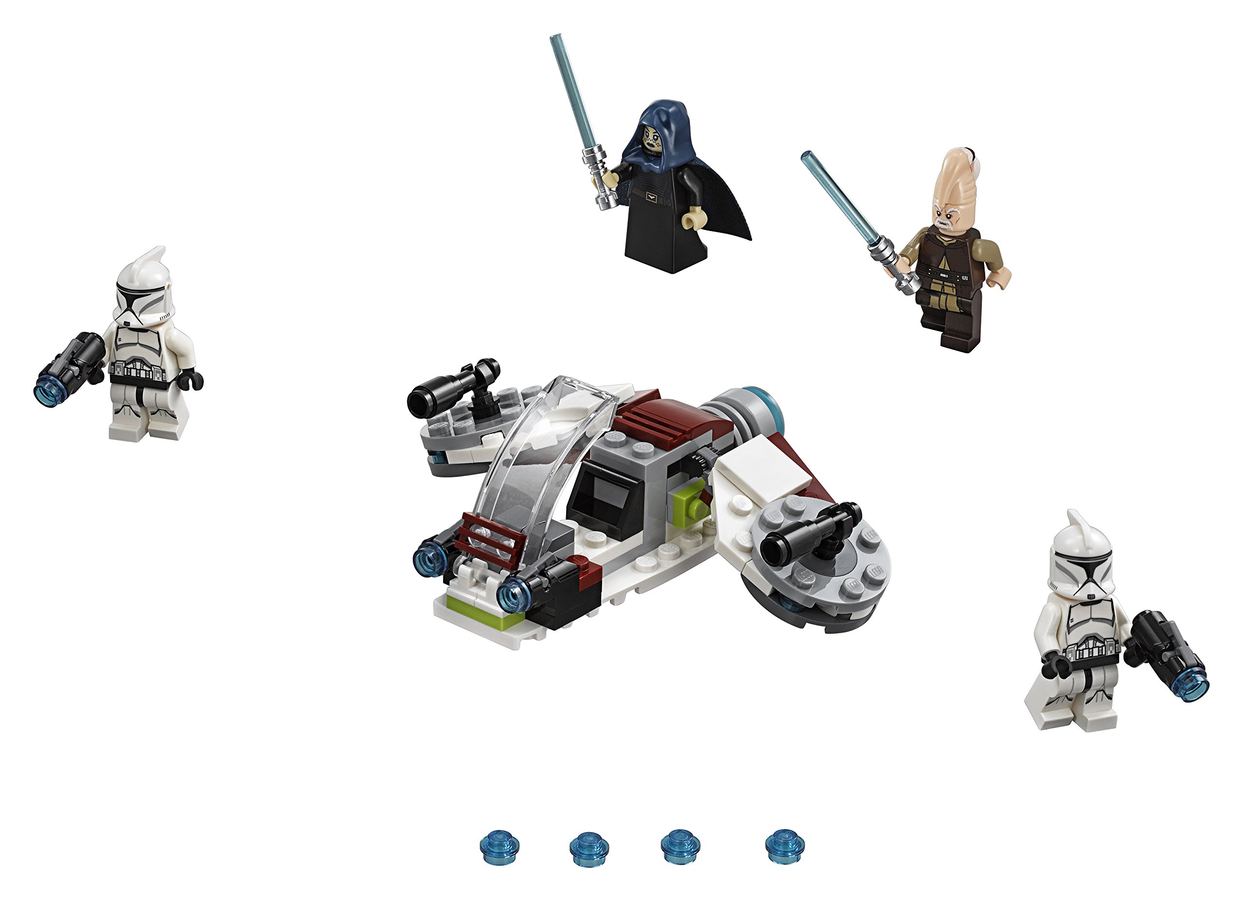 Foto 3 pulgar | Kit De Construcción Lego Star Wars Jedi & Clone Troopers 75206 - Venta Internacional.