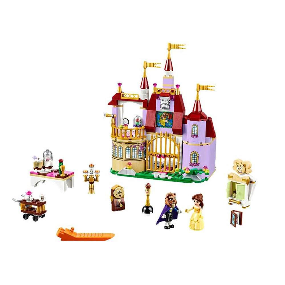 Foto 2 pulgar | Juguete De Construcción Lego Disney Princess Belle's Enchanted Castle 41067 - Venta Internacional.