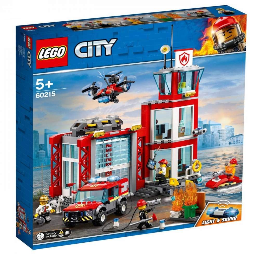 Foto 2 pulgar | Set De Construcción Lego City Fire Station 60215 Con 509 Piezas - Venta Internacional.