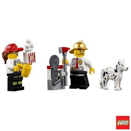 Foto 4 | Set De Construcción Lego City Fire Station 60215 Con 509 Piezas - Venta Internacional.