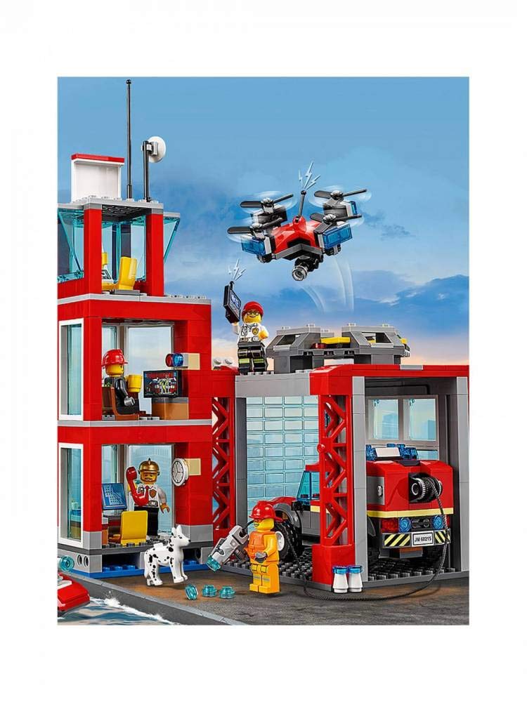 Foto 7 pulgar | Set De Construcción Lego City Fire Station 60215 Con 509 Piezas - Venta Internacional.