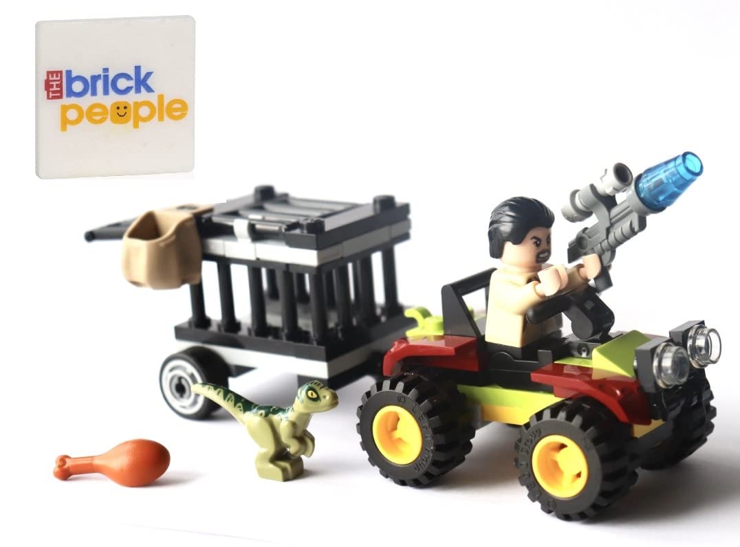 Juguete Lego Jurassic Park: Baby Dino Transport Con Vic Hoskins - Venta Internacional.