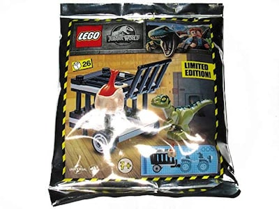 Foto 3 | Juguete Lego Jurassic Park: Baby Dino Transport Con Vic Hoskins - Venta Internacional.