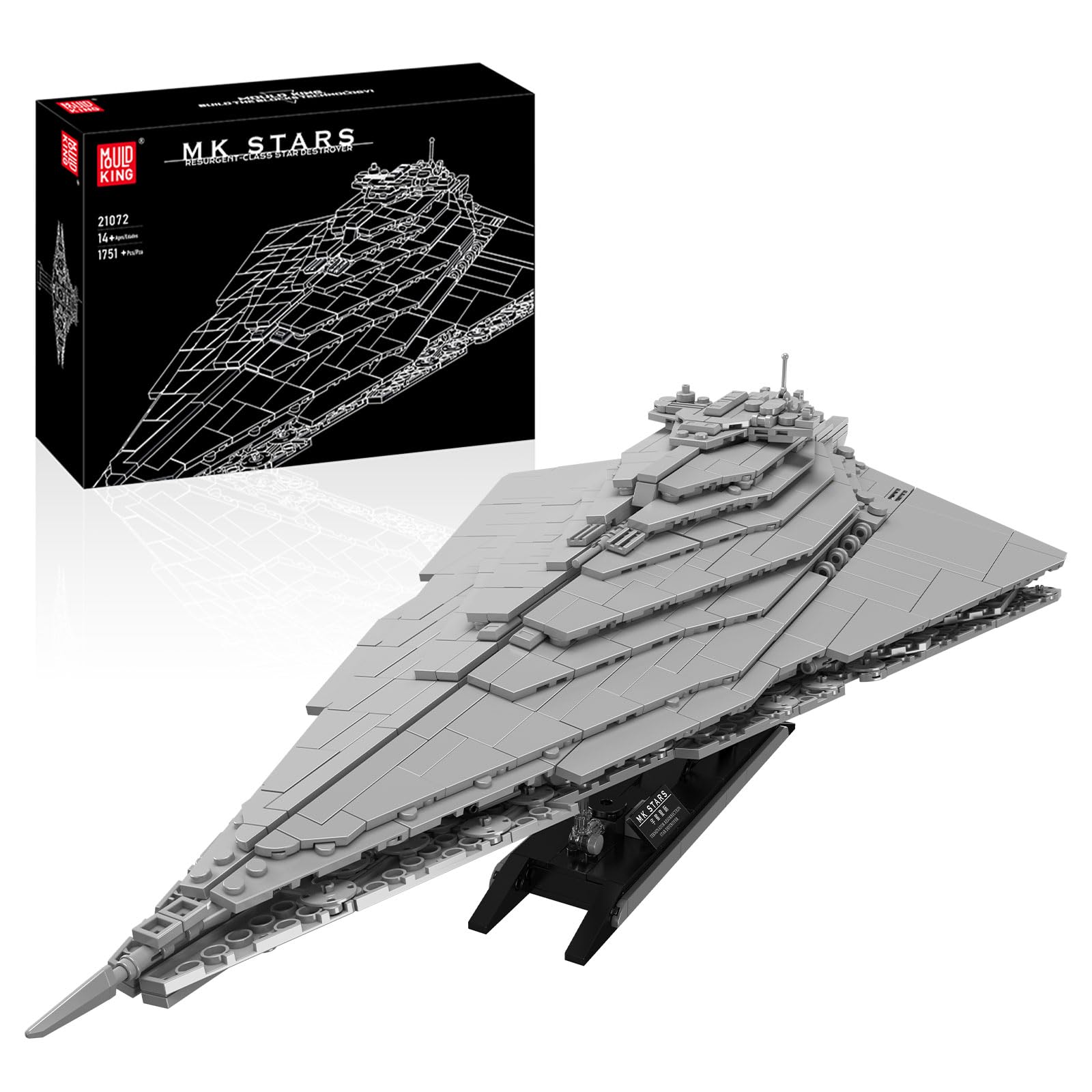 Kit De Construcción Mold King Starship Destroyer Class Executor - Venta Internacional.