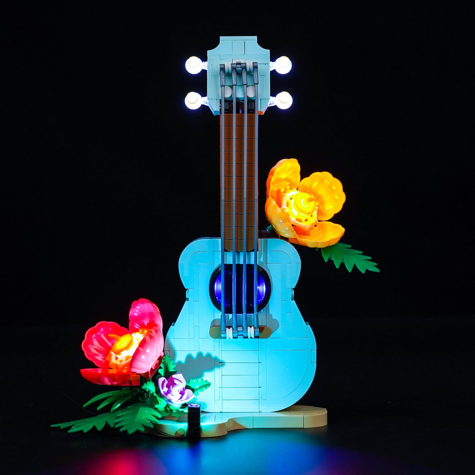 Foto 2 | Kit De Luces Led Para Ukelele Tropical 3 En 1 Lego Creator 31156 - Venta Internacional.