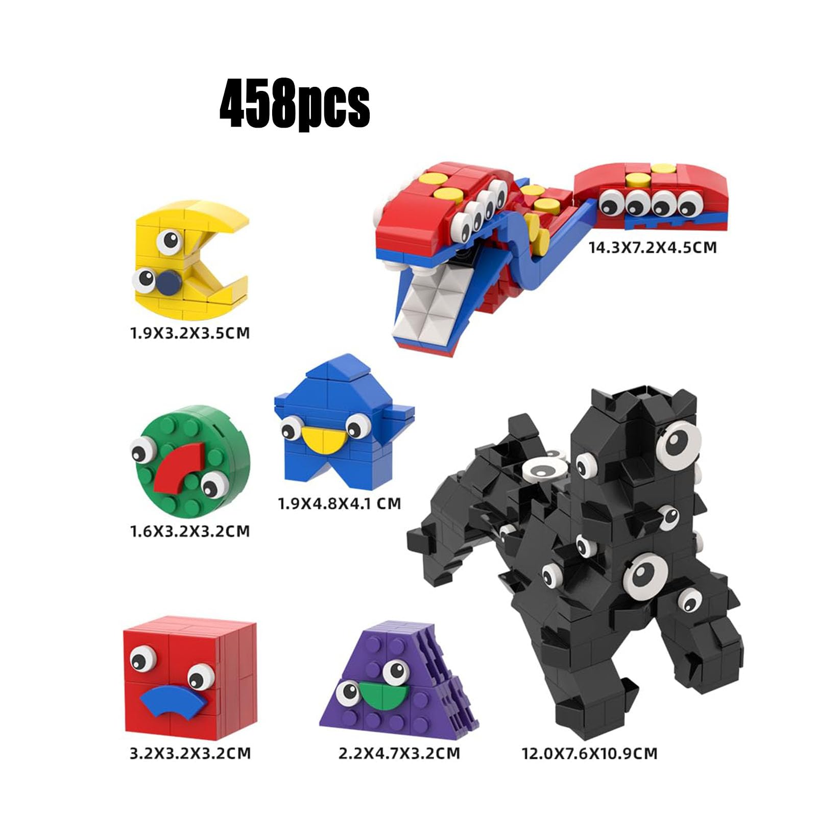 Foto 4 pulgar | Set Building Block De Figuras De Acción De Circo Digital, 2 Sets - Venta Internacional.