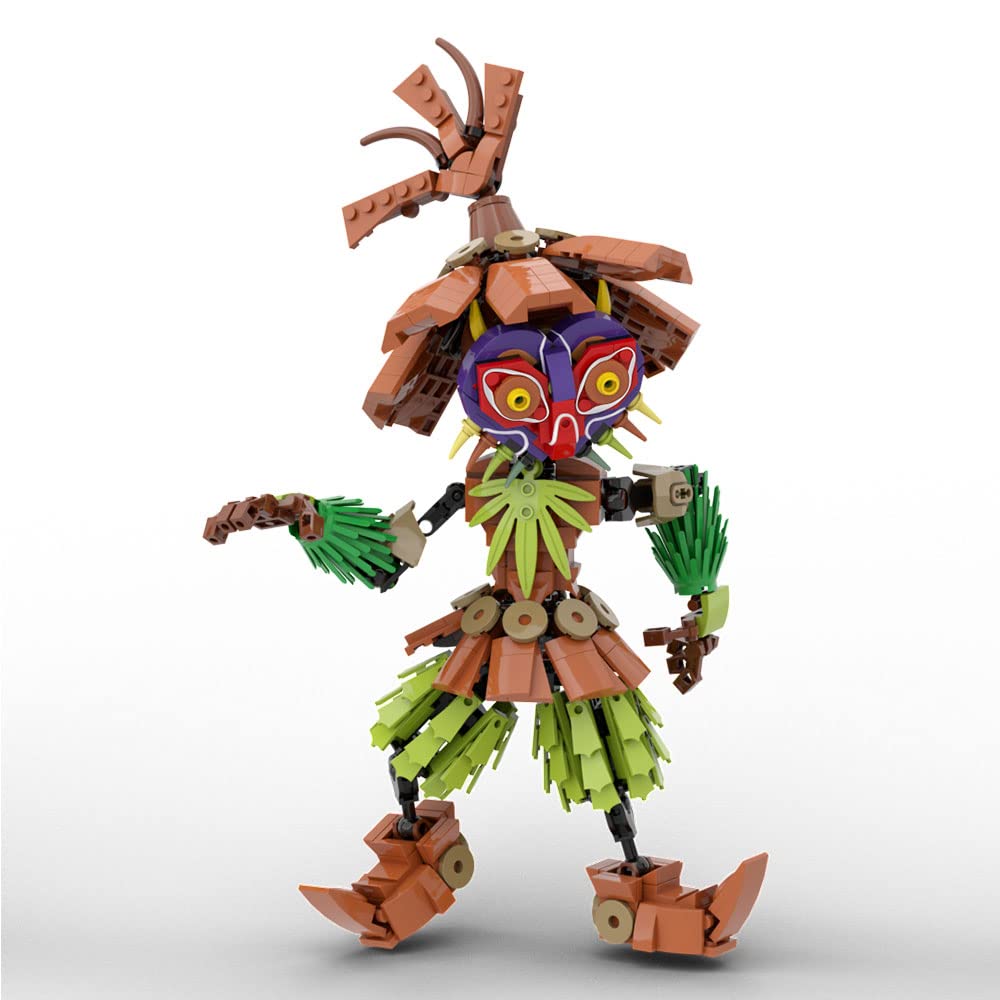 Foto 2 pulgar | Kit De Construcción Vonado Skull Kid Breath Of The Wild Con 638 Piezas - Venta Internacional.