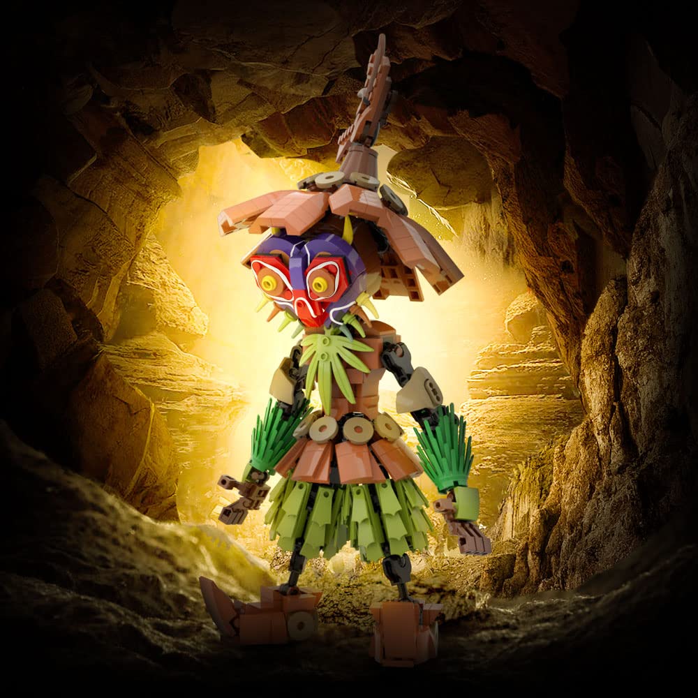 Foto 6 pulgar | Kit De Construcción Vonado Skull Kid Breath Of The Wild Con 638 Piezas - Venta Internacional.