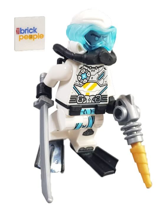 Foto 2 pulgar | Figura Lego Lego Ninjago Zane Seabound Con Equipo De Buceo - Venta Internacional.