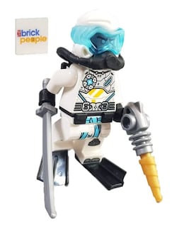 Foto 1 | Figura Lego Lego Ninjago Zane Seabound Con Equipo De Buceo - Venta Internacional.