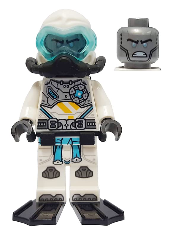 Foto 3 pulgar | Figura Lego Lego Ninjago Zane Seabound Con Equipo De Buceo - Venta Internacional.