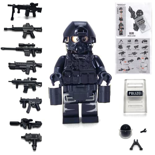 Foto 4 pulgar | Kit de Bloques de Construcción Toysville Swat Military Police con Motocicleta - Venta Internacional