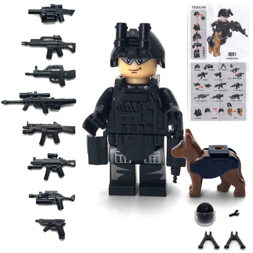 Foto 5 pulgar | Kit de Bloques de Construcción Toysville Swat Military Police con Motocicleta - Venta Internacional