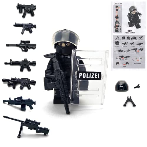 Foto 7 pulgar | Kit de Bloques de Construcción Toysville Swat Military Police con Motocicleta - Venta Internacional