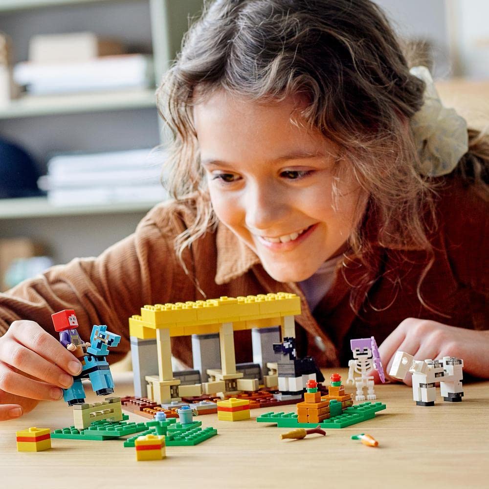 Foto 4 pulgar | Juguete Lego Minecraft The Horse Stable 21171 Con 241 Piezas - Venta Internacional.