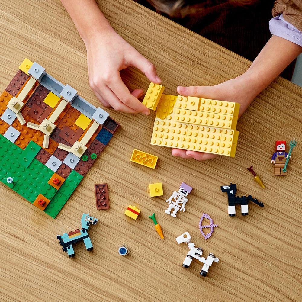 Foto 5 pulgar | Juguete Lego Minecraft The Horse Stable 21171 Con 241 Piezas - Venta Internacional.
