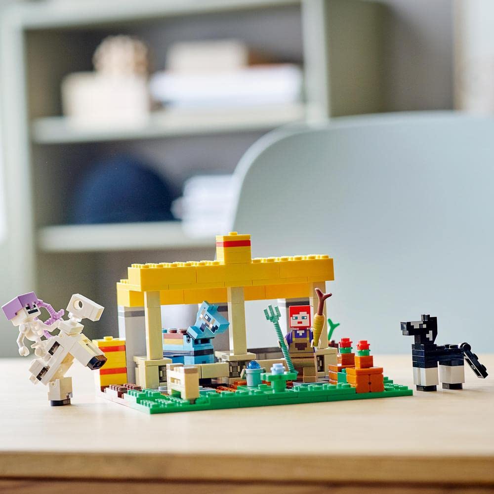 Foto 6 pulgar | Juguete Lego Minecraft The Horse Stable 21171 Con 241 Piezas - Venta Internacional.
