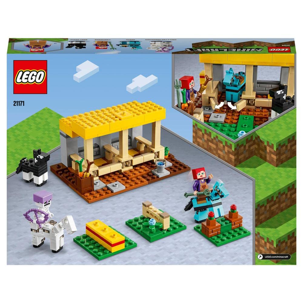 Foto 7 pulgar | Juguete Lego Minecraft The Horse Stable 21171 Con 241 Piezas - Venta Internacional.