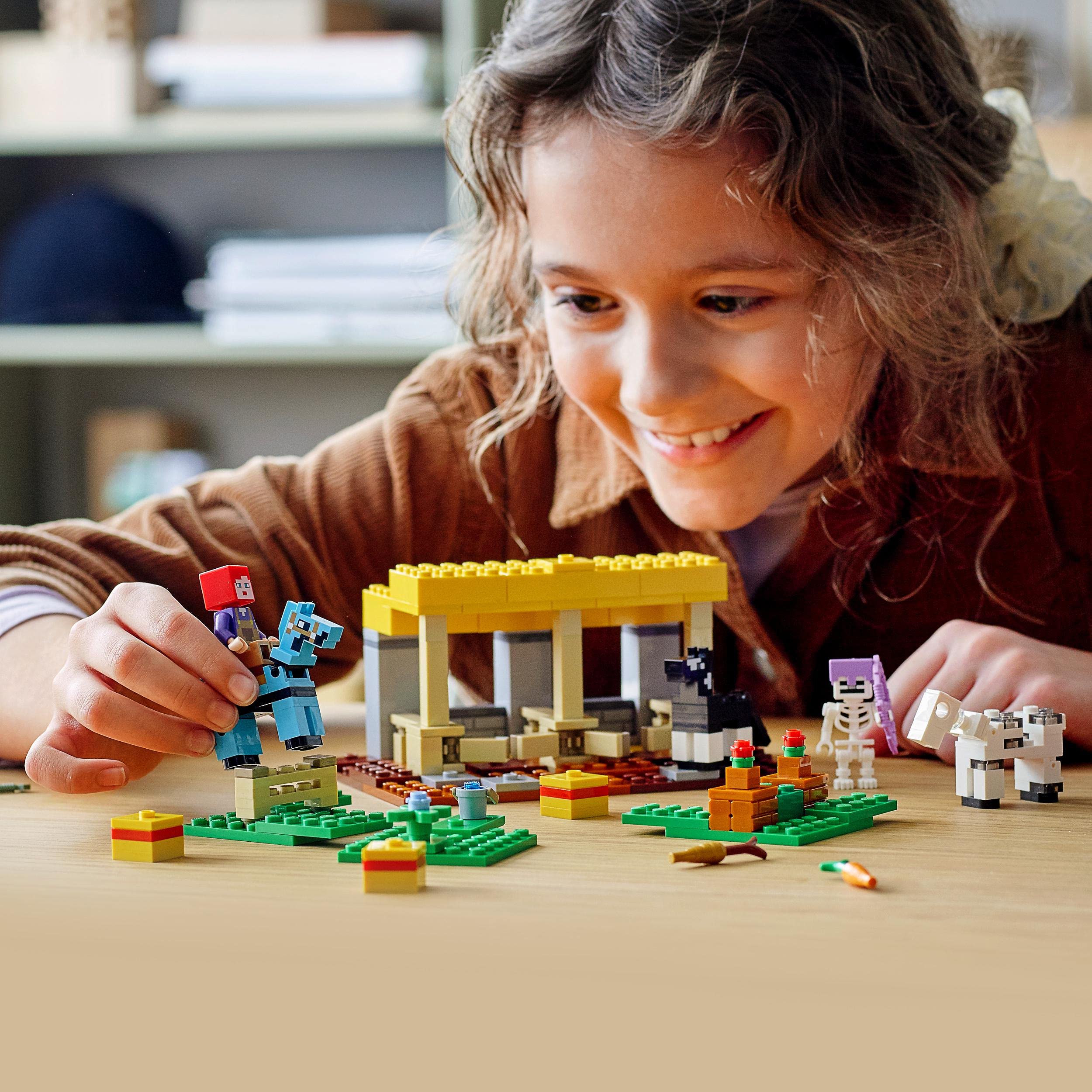 Foto 8 pulgar | Juguete Lego Minecraft The Horse Stable 21171 Con 241 Piezas - Venta Internacional.