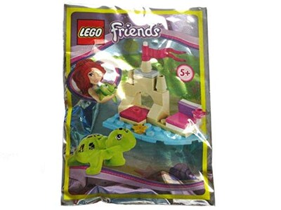 Foto 2 | Set De Accesorios Lego Friends Tortuga En La Playa, 25 Piezas - Venta Internacional.