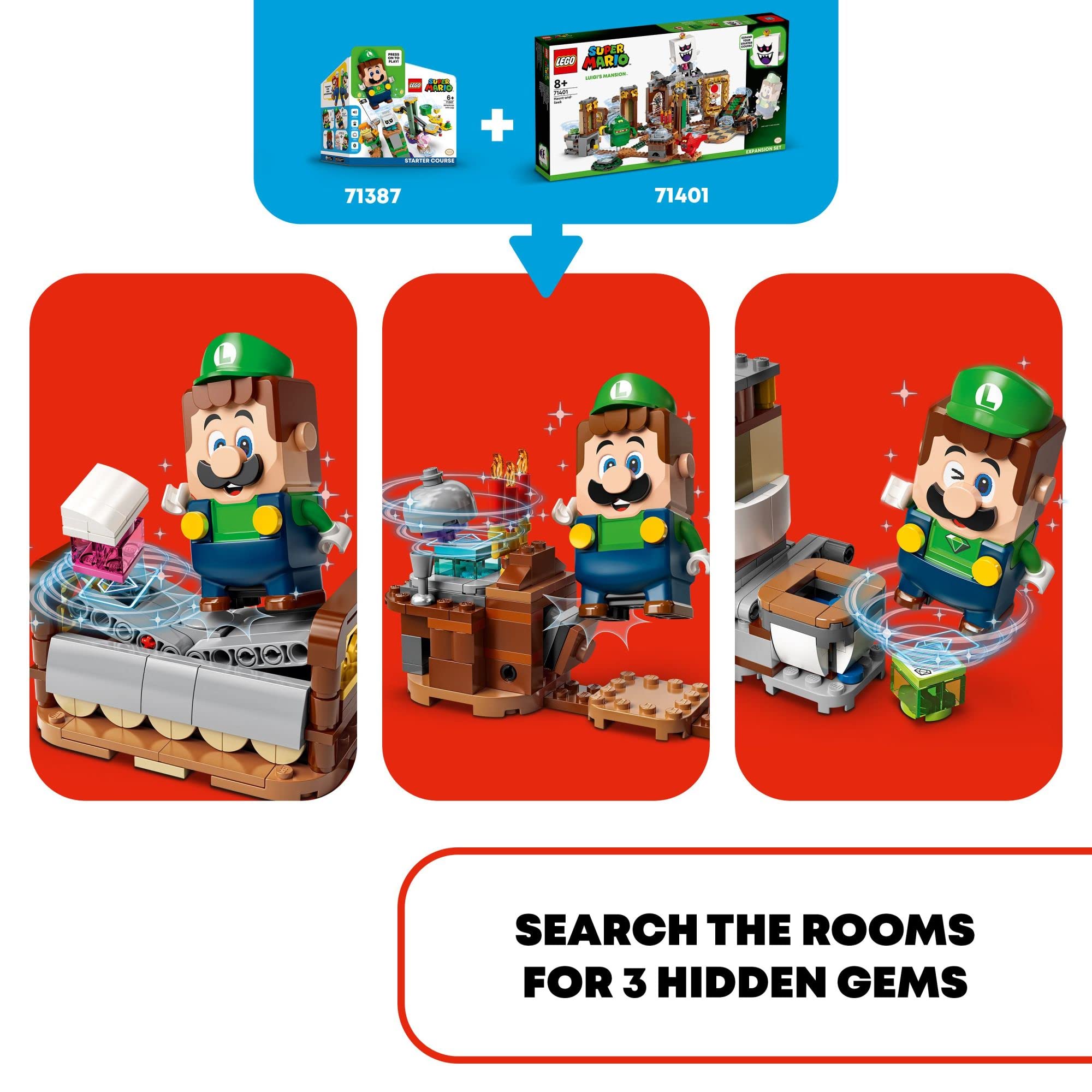 Foto 5 | Kit de Construcción Lego Super Mario Luigi's Mansion 71401 - Venta Internacional