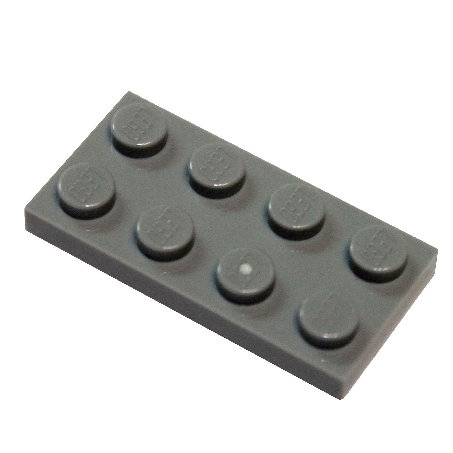 Plato Lego Parts Gris Oscuro (gris Piedra Oscuro) 2x4 X20 - Venta Internacional.