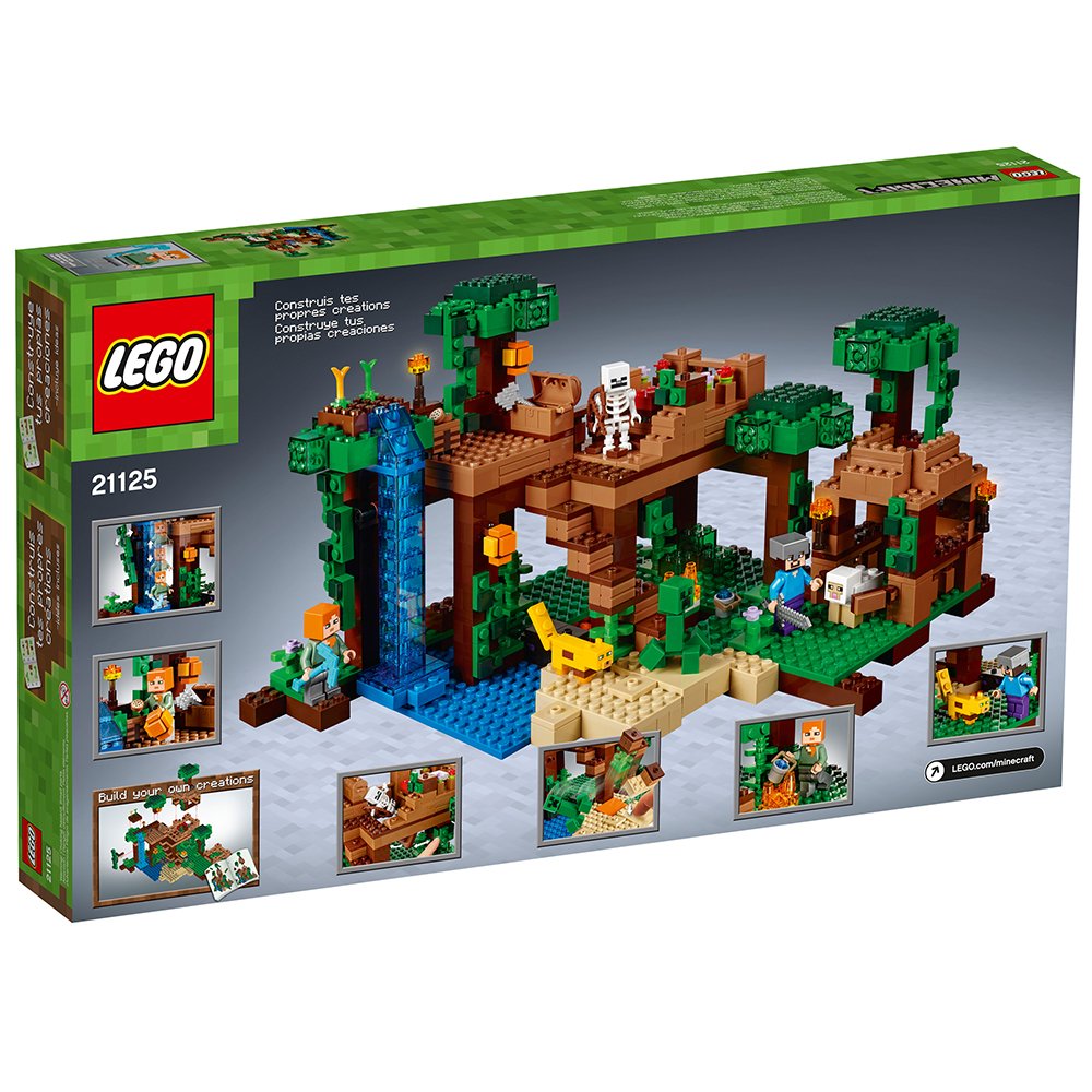 Foto 7 pulgar | Juguete Lego Minecraft La Casa Del Árbol De La Jungla 21125 Con 706 Piezas - Venta Internacional.