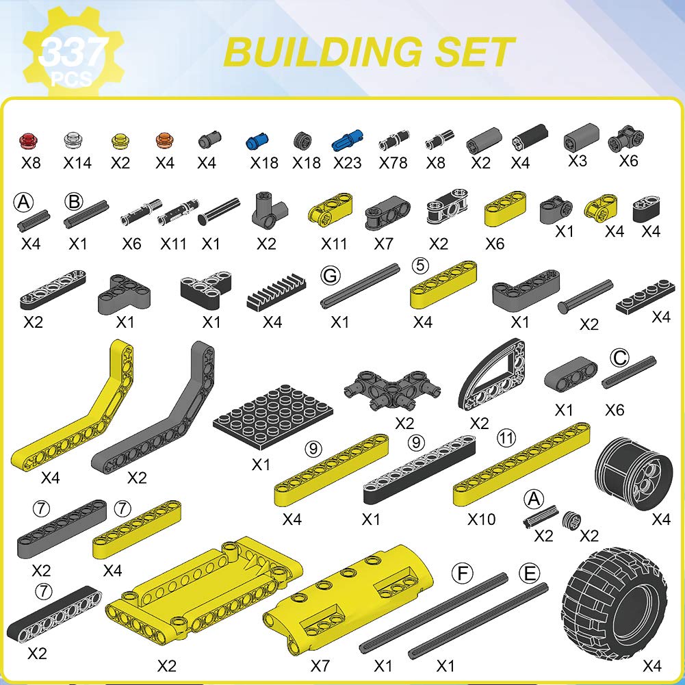 Foto 8 pulgar | Set De Construcción De Volquete Con Control Remoto Biranco De 6 A 12 Años - Venta Internacional.