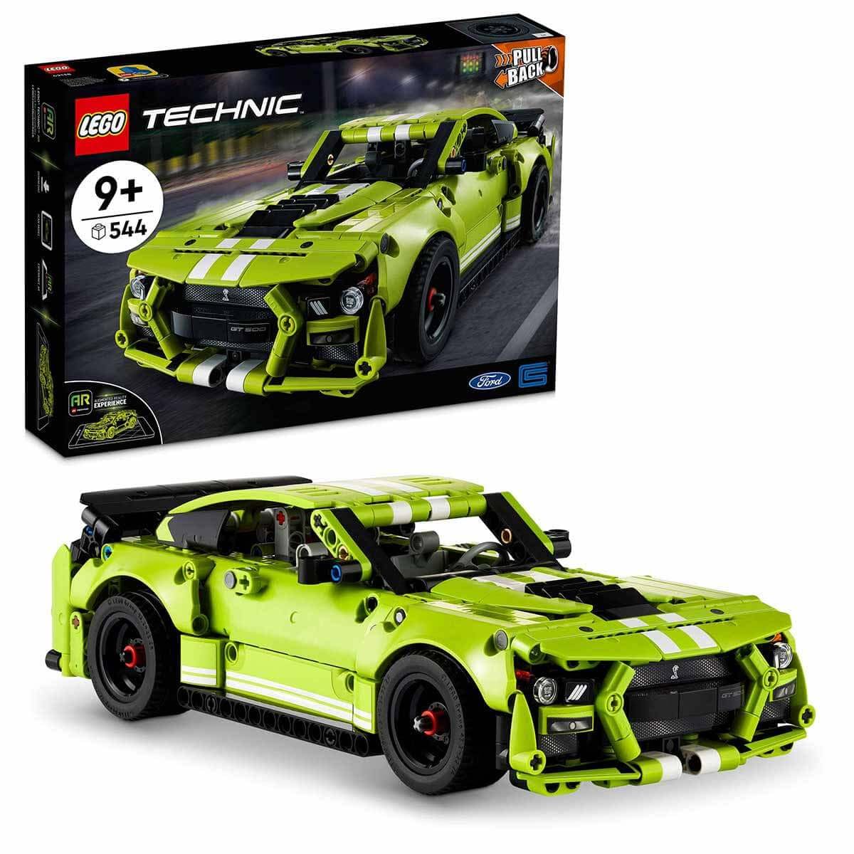 Foto 4 pulgar | Juguete Lego Technic Ford Mustang Shelby Gt500 42138 - Venta Internacional.