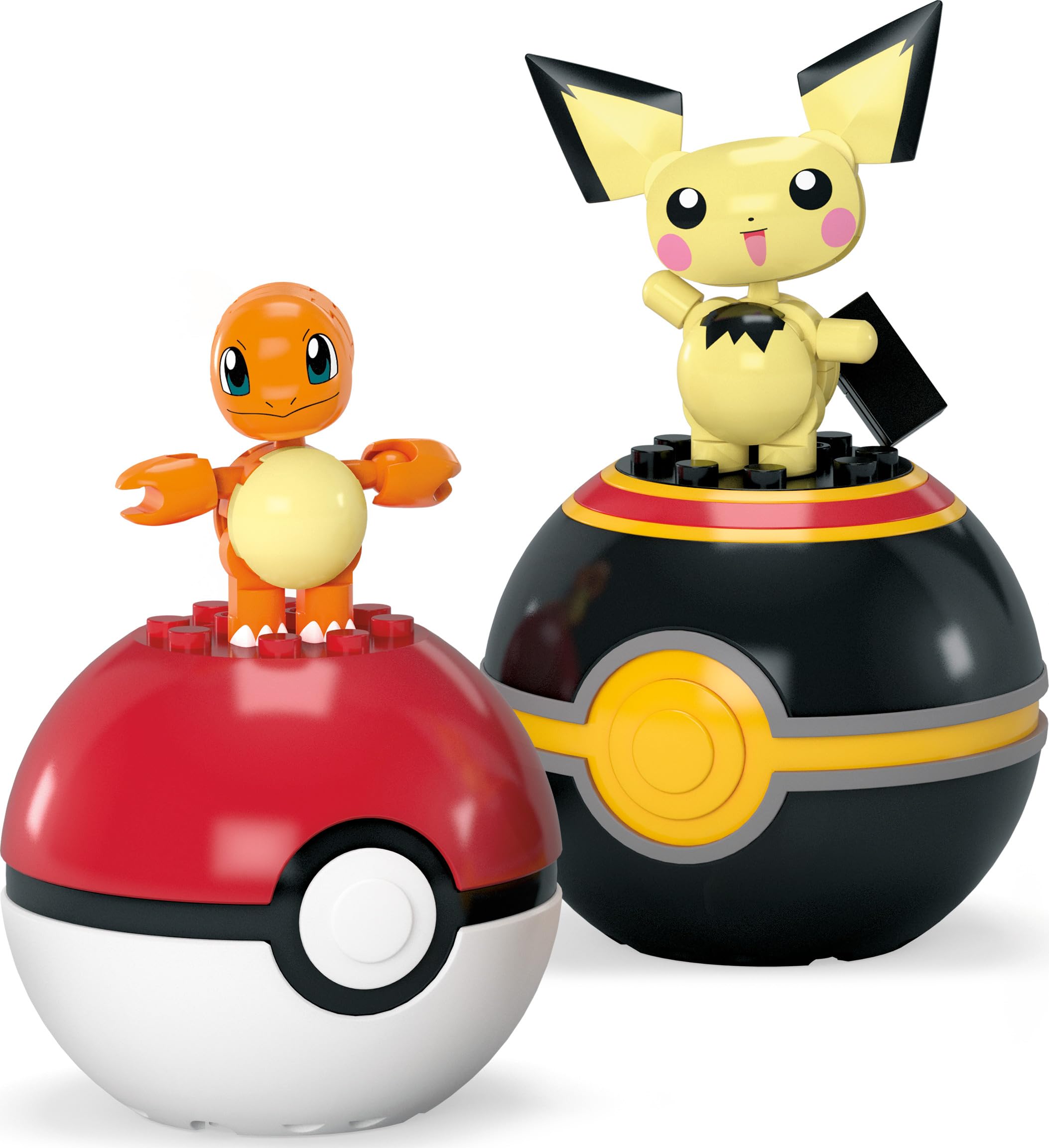 Foto 4 pulgar | Set De Juguetes De Construcción Mega Pokémon Pichu & Charmander Con 40 Piezas - Venta Internacional.