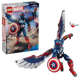 Foto 1 | Figura De Construcción Lego Marvel New Captain America 76296 - Venta Internacional.