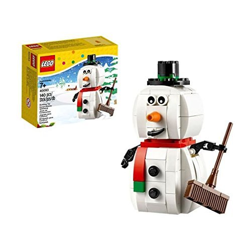 Set De Cajas Navideñas Lego Snowman 40093 - Venta Internacional.