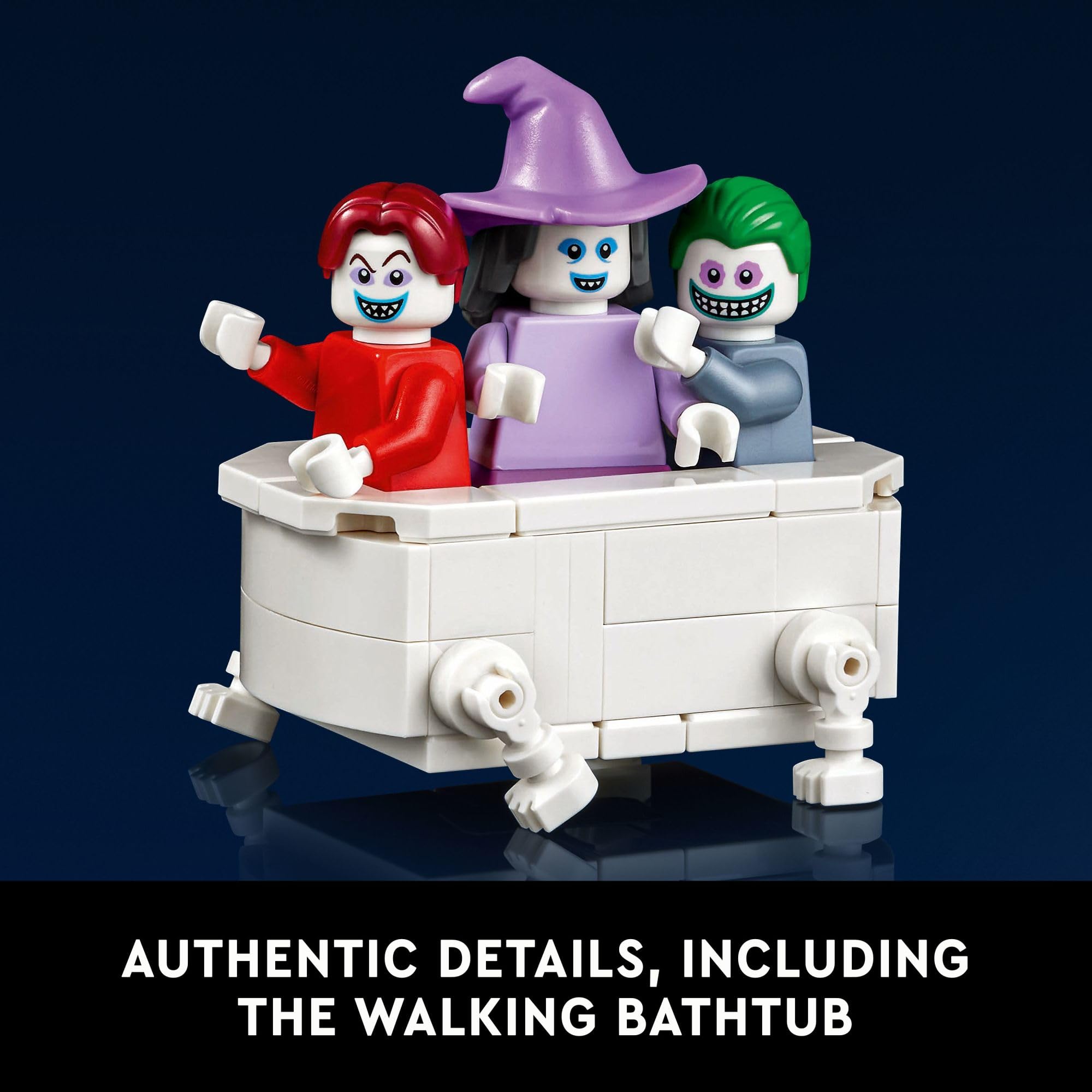 Foto 4 | Set De Construcción Lego Disney La Pesadilla Antes De Navidad Decor De Tim Burton 21351 - Venta Internacional.