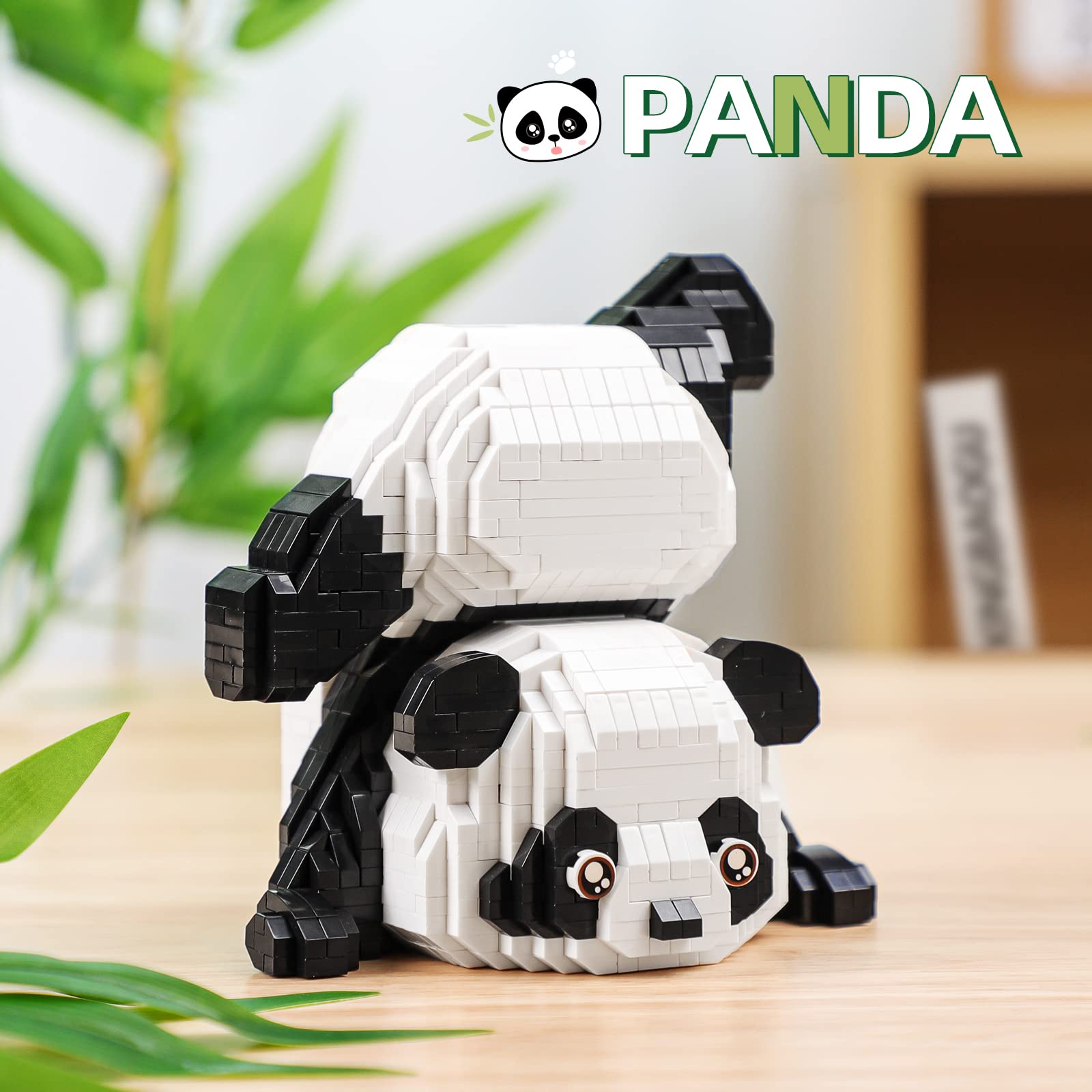 Foto 7 pulgar | Juego De Bloques De Construcción Qlt Qiaoletong Cute Panda 1325 Piezas - Venta Internacional.