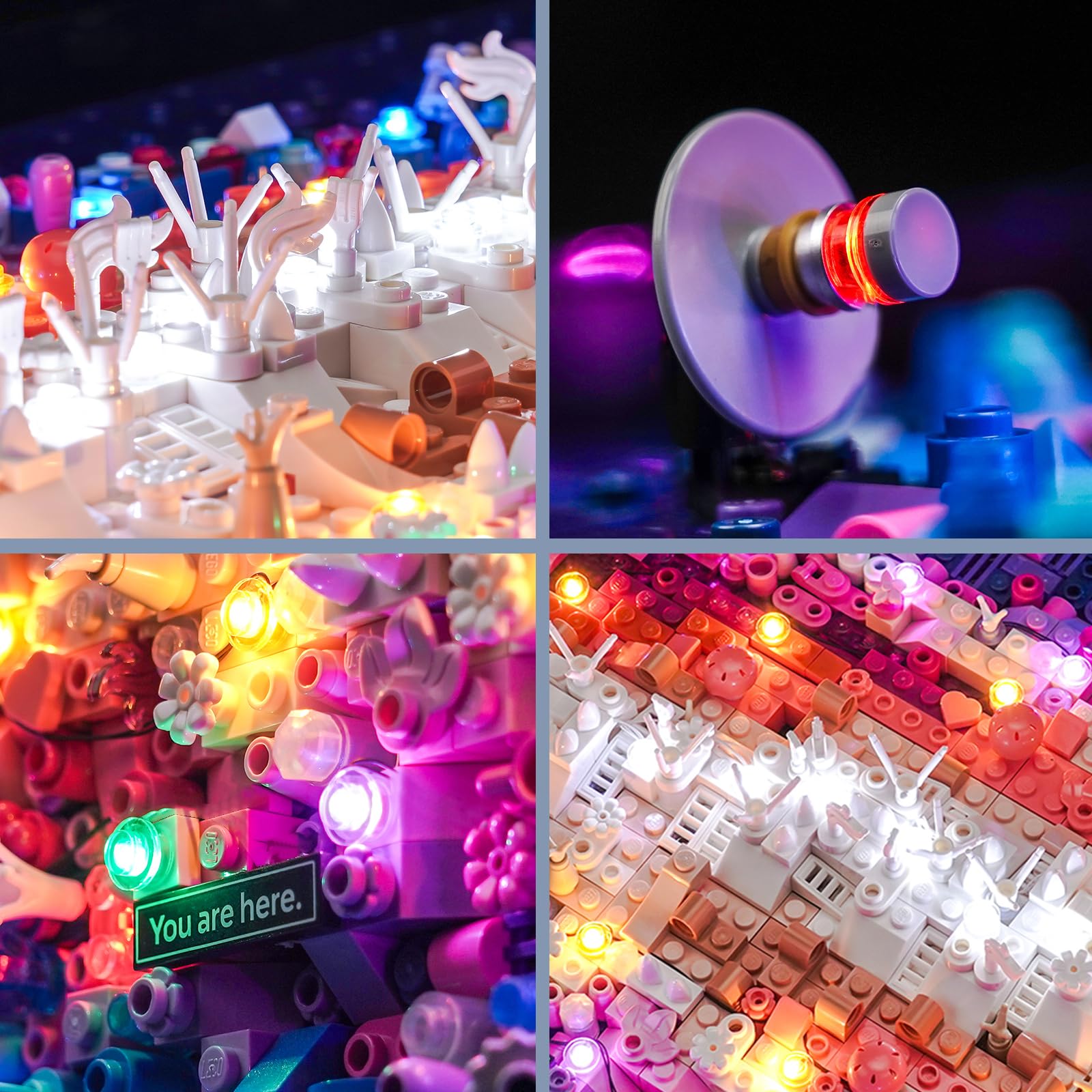 Foto 4 pulgar | Luces Led Para Lego The Milky Way Galaxy 31212 (solo Luces) - Venta Internacional.