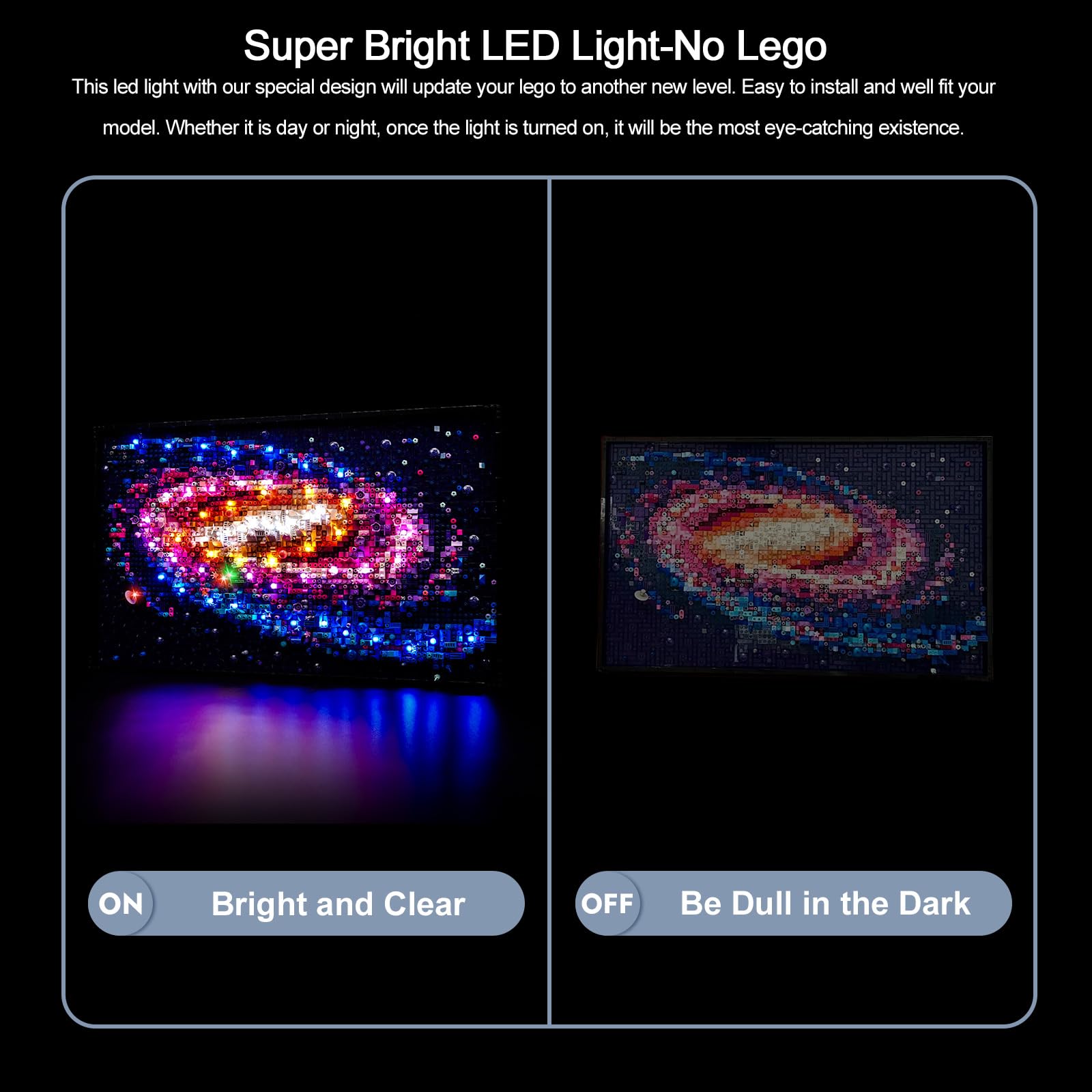 Foto 6 pulgar | Luces Led Para Lego The Milky Way Galaxy 31212 (solo Luces) - Venta Internacional.
