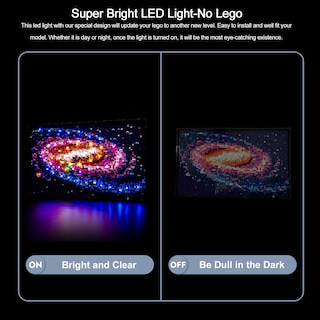 Foto 5 | Luces Led Para Lego The Milky Way Galaxy 31212 (solo Luces) - Venta Internacional.