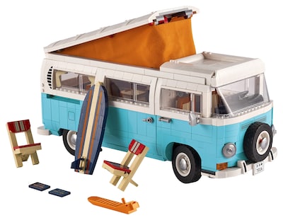 Foto 4 | Juguete Lego Volkswagen T2 Campingbus 2205 Piezas Azul - Venta Internacional.