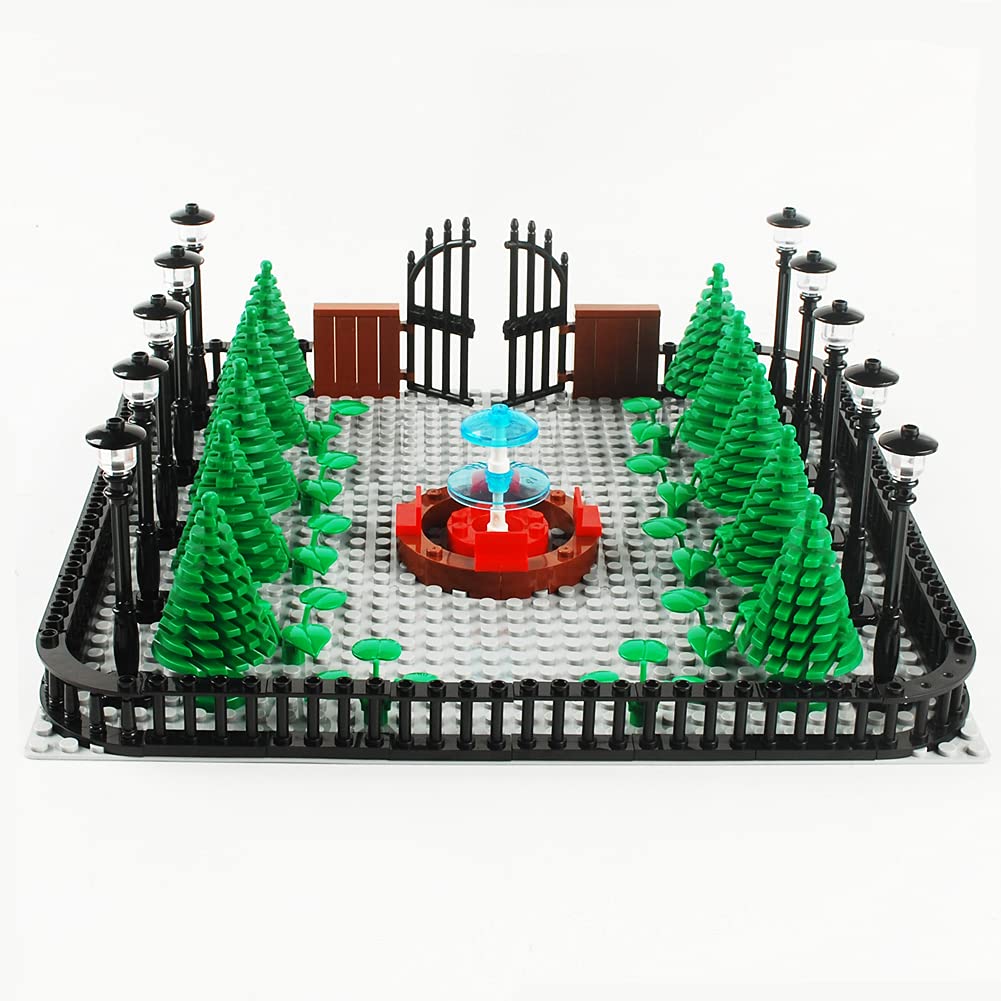 Foto 4 pulgar | Juego De Bloques De Construcción Baenrcy Park Fountain Sencery Con Placa Base De 10 X 10 - Venta Internacional.