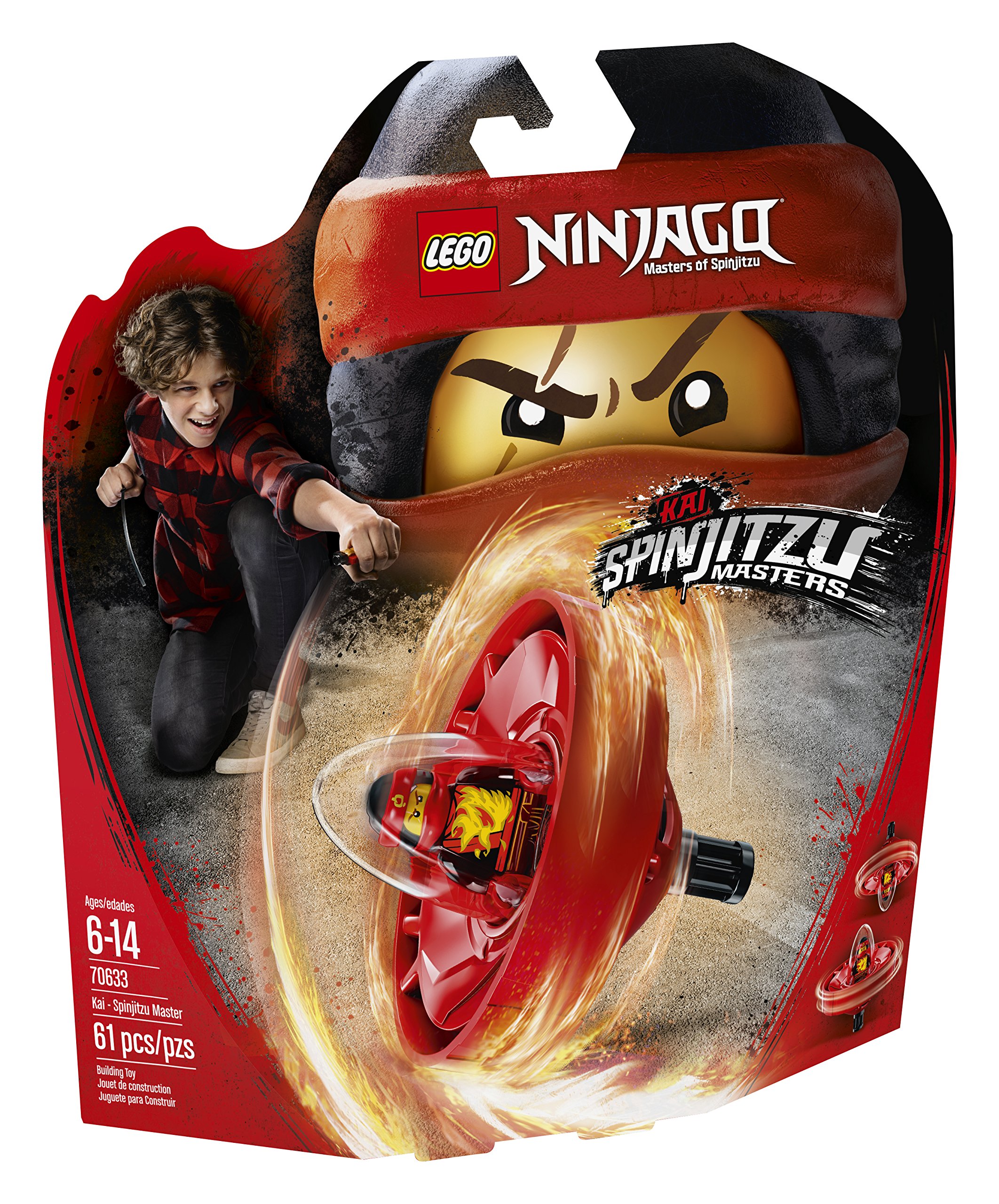 Foto 5 pulgar | Kit De Construcción Lego Ninjago Kai Spinjitzu Master 70633 - Venta Internacional.