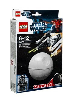 Foto 1 | Bloques De Construcción Lego Star Wars Tie Interceptor & Death Star - Venta Internacional.