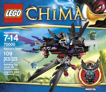 Foto 2 | Juguete Lego Chima Razcal Glider 70001 Con Chi Para Niños - Venta Internacional.