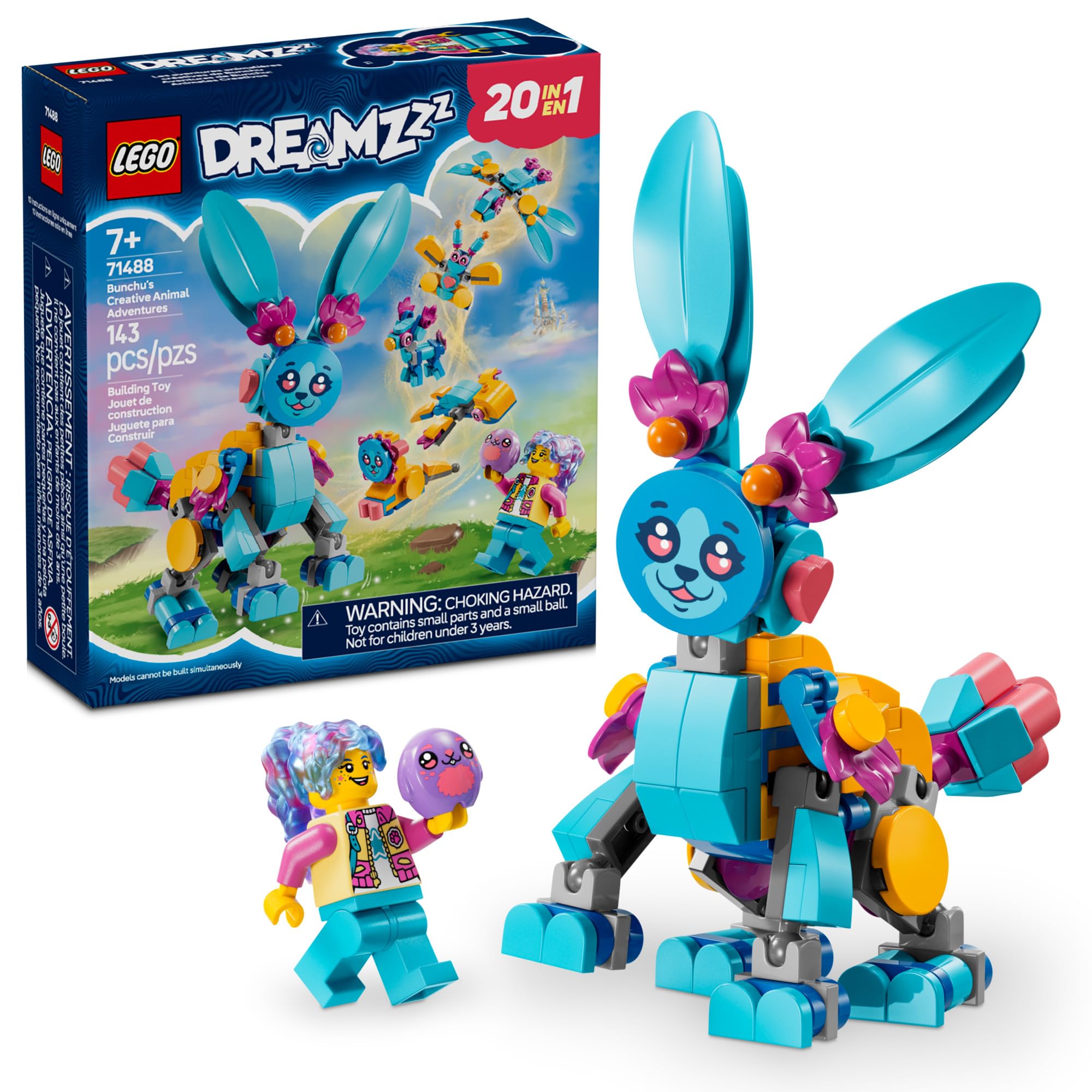 Foto 2 pulgar | Set De Construcción Lego Dreamzzz Las Aventuras Creativas De Animales De Bunchu - Venta Internacional.